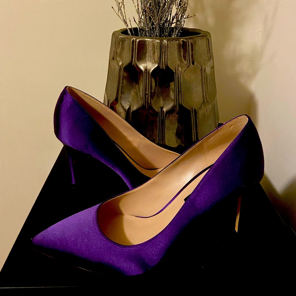 Nine West Rich Royal Purple Pump